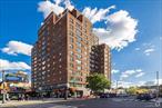 LOCATION! LOCATION! LOCATION! This fully renovated, chic 1 bedroom/1bath condo-op is nestled in a luxury high rise building. The Lane Towers is centrally nestled just steps away from the Austin street shops and restaurants, along with major transportation with E / F / M / R express subway stop, many buses, and the Long Island Railroad (15-20 minutes to midtown Manhattan!). Central Air-conditioning and heat. Verizon Fios enabled. This building has a 24-hour doorman plus residents can enjoy the Sun deck on the 18th floor with gorgeous city views. Laundry room on each floor. Onsite Management Office. Live-in super. Unit features fully equipped gourmet kitchen with quartz countertops and backsplashes, contemporary Italian cabinets, and recessed stainless steel sinks. Appliances include a KitchenAid five-burner gas range and convection oven, Bosch dishwasher, KitchenAid microwave oven, and Liebherr refrigerator.