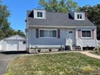 Come to see this beautiful 4-bedroom, 1-bath completely updated cape with a new roof installed,  This home features hardwood floors, updated appliances, vinyl siding, and a detached 1 1/2 car garage.