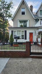 This legal two-family home with four designated parking spaces (total capacity for 5â€“6 vehicles) is located in desirable R6A zoning.First Floor: 2 bedrooms and 1 full bathSecond & Third Floors: 2 bedrooms, 1 full bath, and 1 half bathBasement: Walkout access; ideal for rental, personal storage, or potential conversion into a third unitEach unit includes a washer and dryer, an open-concept kitchen with stone countertops, hardwood floors, and updated interiors. The roof was upgraded from plywood to shingle, and major updatesâ€”including drywall and utility linesâ€”were completed 7â€“8 years ago.This is a rare opportunity for both homeowners and investors. Live in one unit and rent out the other along with the parking spaces. In this high-demand area, parking consistently generates long waiting lists of eager tenantsâ€”let your tenants pay your mortgage.The strength of R6A zoning endures, with development pressure in this neighborhood set to intensify. This property offers lasting value and exceptional potential.