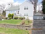 Welcome to Candlewood Drive. This stunning split level ranch has three bedrooms & 2 baths newly renovated. Bright and spacious open floor plan living room and kitchen with large center island.  Higher Floor just steps away to two spacious bedrooms and full bath. Six steps to additional bedroom and attic storage. Enter from side door and enter Entertaining room with Full Bath. Lower sub basement with laundry and utilities. Two car detached garage as well as fenced in private large yard and deck.