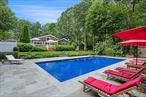 New Listing Alert!! Imagine summers spent on the water and evenings entertaining on a sprawling patio. This stunning new Sag Harbor listing offers a lifestyle of coastal charm and modern convenience. The open floor plan creates a bright and airy atmosphere, while the four well-appointed bedrooms provide comfort and privacy for everyone. Discover culinary bliss in the recently renovated kitchen. New countertops and a stylish backsplash complement the top-of-the-line appliances. The generous island provides a central gathering spot, ensuring every meal and celebration is a special occasion. A formal living and dining room provide plenty of space for guests to relax and enjoy all this home offers. Beyond the main living space, a generous outdoor area offers the perfect backdrop for creating memories with friends and family. The large patio, with outdoor shower, outdoor tv, wicker furniture and large dining table provides the ultimate entertaining oasis. Beyond sits the fabulous 20ft by 40ft pool, surrounded by lush and mature landscaping. This fabulous retreat also features state-of-the-art solar panels for energy efficiency and a convenient EV charging station, making it a home that&rsquo;s as intelligent as it is beautiful. A one-car garage and gym complete the picture. Sited between Sag Harbor and Southampton, in the desired location of Sunset Shores, which offers bay access to Peconic Bay, the home&rsquo;s location is perfect for the ultimate experience of either village. And if this was not all enough, 24 Shadyrest is being sold with all furnishings included, making it the ultimate turn key property. With a proven rental history, this property has so much to offer. This is more than a home, its a sustainable sanctuary, a home that&rsquo;s as intelligent as it is beautiful.