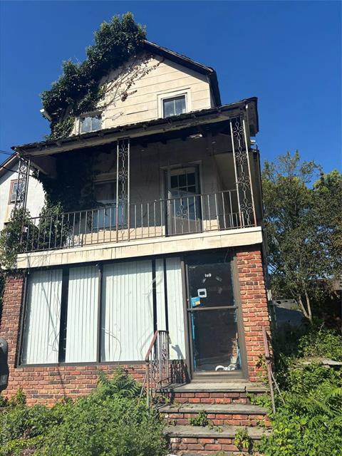 Front of Structure