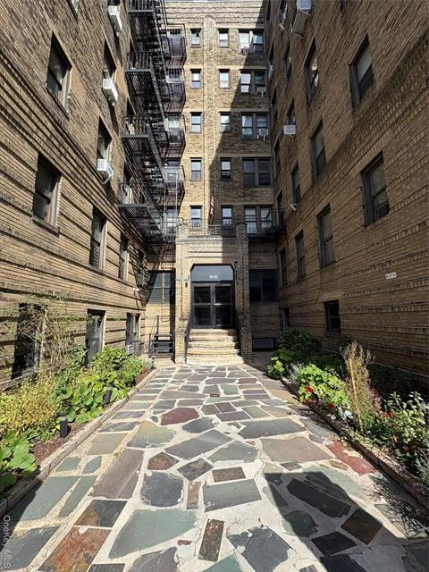 Front of Structure