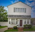 Beautiful Home at beginning of Bay Park. Walk in to beautiful Radiant Heat Hardwood Floors, Large Living Room, Dining Area , Large Eat In Kitchen w/ Corian Counters, Full Bath on First Floor with Bedroom on first floor, Washer/Dryer room shared with Utilities. Lots of closets. Up to 3 Bedrooms (one Large bedroom split into two 4 th bedroom, ) small office, Large Primary Bedroom with lots of closets, Full Bathroom, Attic,  3 seat Hot Tub (not representing) included. Private Driveway, 2 Car Garage, beautiful back yard, Move in Ready. You can join Bay Park Beach Club for a small fee. Rights to Dock your Boat for a fee. Town of Hempstead beautiful Pool and Beach for a fee. Bay Park 9 Hole Golf Course for a fee and a 96 Acre Park.