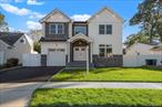 New construction, move-in ready, located on a quiet, tree-lined street in the sought after town of Merrick! The 2-story entry foyer welcomes you into this custom-built, center-hall colonial offering approx. 2700 sq. ft. of living space. The open concept 1st floor design, w/ 9&rsquo; ceilings & custom millwork, provides a formal L/R w/ coffered ceiling, formal D/R w/ coffered ceiling, great rm with gas fireplace, kitchen w/ quartz counter tops w/ waterfall island, GE S.S. appliances (gas cook top, dble wall oven, undercounter microwave, frig, wine cooler, d/w), full bath. The 2nd floor, w/ 8&rsquo; ceilings, includes a primary bdrm en-suite w/ soaking tub,  WIC plus bonus closet, 3 additional spacious bdrms w/ ample closet space in each, full bath & laundry rm. The full, unfinished bsmt w/ 8&rsquo; ceilings, OSE & completely spray foamed is a blank canvas to be designed to your specifications. Property widens in the backyard offering ample space for entertaining & recreation. Approx. 7 minutes to the Merrick train station. 200 amp. IGS. CAC. LED lighting throughout. Fenced yard. A must see!! Current taxes are $13, 814.09. Actual taxes to be determined after house is assessed. Elementary School is Park Ave. (issue with MLS system). MORE PHOTOS TO COME!!