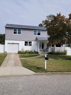 Welcome to this spacious 4-bedroom, 2.5-bath Center Hall Colonial in Selden, NY. Featuring an open floor plan and a finished basement, garage that walks right into the home. This home offers plenty of room for family gatherings and entertaining. Conveniently located near the Long Island Expressway, shopping, restaurants, malls, schools, and public transportation, it combines comfort with everyday convenience. Come down and see your new home!