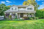 Welcome home! This gorgeous 4-bedroom, 3.5-bathroom Colonial home is perfectly situated on a 1+ acre spacious corner lot in the desirable heart of Medford. This amazing home offers a bright & open layout, modern conveniences, and a park-like private backyard to relax or entertain. As you enter this stunning home you open the door to a sun drenched beautiful cathedral foyer, a spacious family room with a gas fireplace flows into a large dining room creating the perfect space for entertaining. The open-concept gourmet kitchen features stainless steel appliances, Bianco Antizo granite countertops, gorgeous maple cabinets, under cabinet lighting, breakfast bar island with plenty of room to prepare meals and enjoy fun filled family gatherings. Also located on the main floor is a half-bathroom, laundry room with direct access to the spacious two-car attached garage with hand crafted wood storage cabinets. On the second floor, the primary suite is a spacious retreat, featuring 14&rsquo; wood beam ceilings, gas fireplace, & two large walk-in closets. The spa-like primary bathroom features heated marble floors, double sink vanity, a deep porcelain soaking tub, and separate standing shower perfect to relax & unwind. Three additional generous-sized bedrooms each with spacious California closets provide flexible space for guests, crafting, or work-from-home office space. A second gorgeous modern full bathroom is also located on the second floor. The full finished basement with outside entrance offers room for mom, visiting guests & endless possibilitiesâ€”whether you envision a home gym, entertainment space, or extra storage this home has it all! Outside, you&rsquo;ll find a spacious & private fenced in backyard which provides a serene setting for relaxation or entertaining. Relax & enjoy the comforts of this backyard retreat & all it has to offer. Enjoy the 18 x 33 semi-in ground pool as your gift & the separate spa jacuzzi tub which is included with this home, it has it&rsquo;s own dedicated 220 amp electrical line. This home is equipped with 200-amp electrical service & Central Air conditioning which is practical and cost efficient. This gorgeous home offers the perfect mix of space, style, & convenience. It&rsquo;s truly a commuters delight close to the railroad, airport, Hamptons, NYC, Fire Island & Port Jefferson Ferry Ports. This exceptional home is ready for its next owner, hurry donâ€™t miss out on this incredible home!