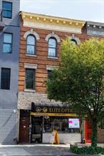 This well-located 3-unit building offers strong income with built-in upside. The first floor is leased to a long-standing ophthalmologist practice with eyewear sales, generating $2, 700/month. The third floor is a two-bedroom, one-bath apartment currently rented for $1, 400/month. The second floor, also a two-bedroom, one-bath, will be delivered vacant perfect for owner-occupancy or new rental income. This property sits on a busy stretch of Nostrand Avenue, offering excellent visibility and consistent traffic. With tenants already in place and one unit available, itâ€™s a rare opportunity for both investors and buyers looking to live upstairs while collecting rent. Even better, the property qualifies for an FHA 203K Rehabilitation Loan, allowing owner-occupants to finance both purchase and renovations in one package. This is a turnkey investment with future growth potential. Selling with tenants in place.