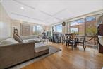 Welcome to this stunning 2-bedroom, 2-bathroom residence at the coveted NOVO 64. Offering over 1, 291 sq. ft. of thoughtfully designed living space, this corner condo is bathed in natural light through floor-to-ceiling windows and features hardwood floors, an in-unit washer and dryer, and a modern open layout.The highlight of this home is the impressive 890 sq. ft. private terrace, an expansive outdoor oasis perfect for entertaining, relaxing, or simply taking in serene city views. It offers the rare feeling of house-style living while enjoying the convenience and security of a luxury condominium.NOVO 64 is a full-service building with an array of premier amenities, including a 24-hour doorman, fitness center, media and social rooms, sauna, massage room, resident lounge, patio, and storage space. A deeded garage unit is also included with this residence, ensuring secure and easy parking right at your doorstep!Perfectly located near the E, F, M, and R trains, as well as top shopping and dining, this home combines comfort, convenience, and style in one of the areaâ€™s most desirable addresses.