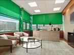 Office #1. Welcome to the Glenville Business Lofts, prime private offices in the downtown Glenville area of Greenwich. Enter to a 2nd floor with 11.5 ft ceilings, walls of glass, and distinct green structural beams. An open great room connects various sized sun filled offices, break room, and bathroom. Situated above a community staple, Finch Pharmacy, a ideal location for both visibility and accessibility. Enjoy the flow of business with easy access to the Merritt & I-95, metro north train, and the Westchester Airport. Ample on-site parking. With so few downtown offices available, don&rsquo;t miss this workplace with parking, in an intimate yet vibrant community.