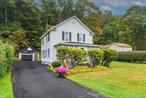 Well maintained 1920s home in quaint Napanoch, NY. Three bedrooms, 1.5 baths with formal dining room and eat-in kitchen. The livingroom has a built in bookcase and the front room is a 3 season enclosed porch. Off the kitchen is a butler pantry and an oversize mudroom leading to the backyard. The detached 24x18 garage has an outside entrance to a 2nd level loft for storage. Additonally the oversize 1/3 acre parcel has a 10x12 storage shed and a back ridge for privacy except from the occasional deer wondering through. Mechanicals are all updated: boiler and oil tank in 2021, roof in 2020. Don&rsquo;t miss the lilac and rose of sharon hibiscus bush outside. There are views of the Shawangunk ridge from the back of the property....sitting back there is relaxing and peaceful. Easy access to 209 Stone Ridge and Kingston and the NY state thruway or to Ellenville.