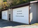 Offering 2000+ sqft, this space can accommodate a multitude of uses. Was previously used as storage for a construction business and car storage. 100 amp electric service and water are available in the building. Small heated office is right as you enter the walk-in door. Building is on the same property as a self-storage business; security cameras, gated driveway and keypad entry are featured. Large garage doors make storage an ease. Don&rsquo;t pass up this opportunity to elevate your business! -- Owner is planning on insulating walls and ceiling and finishing with metal