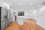 Space, style & modern luxury come together at 671 Saratoga Avenue! A meticulously renovated brick 1 family with PRIVATE PARKING! Yes you read right, private parking in Brownsville. This turn key single family will captivate you from the moment you arrive with its warm & welcoming energy. Open the door and enter an expansive sun drenched, modern open concept living area which provides great space for entertaining. The dining area is overlooked by the beautiful granite kitchen any chef will love. Kitchen features floor to ceiling custom cabinetry, adorned with a full fleet of stainless steel appliances, island for bar stool seating and leads out into lush rear yard. Powder room on first floor for your guest. Up a flight of stairs, 3 spacious well proportioned bedrooms awaits you, each equipped with ample closet space. The elegant primary suite is equipped with a private en suite with spa- like finishes. Down the hall a fully tiled bathroom is adorned with state of the art wall & floor tiles.The high ceiling full finished basement can easily be used as the perfect in-law suite, media den, home office, storage space, or additional recreational space. Renovations include brand new select wide oak wood flooring, recessed lighting, energy efficient split unit central Air systems. Brand new electrical, heating & plumbing systems throughout. 671 Saratoga Avenue is conveniently located with close proximity to major transportation which makes commuting a breeze.  Just off Blake Avenue, Livonia Avenue, Howard Avenue, East 98 Street, Sutter Avenue, East New York Avenue, Eastern Parkway. Short blocks to schools, shopping centers, restaurants, cafes, parks and many other vibrant neighborhood amenities.