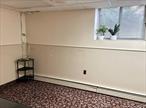 Light-filled 112 sq ft office space on the lower level of a split-level office building. Centrally located right off of I84 Newburgh exit. Ideal setting for professionals. Rental includes heat, water, electricity, building maintenance, and snow removal as well as the use of the waiting area, restrooms, and parking lot. 1st month rent + 1 month security deposit due at lease signing. Landlord prefers month-to-month situation. Exterior of building is going through a renovation.