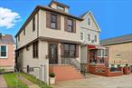 Fully renovated LEGAL two-family home in the sought-after Pelham Bay neighborhood. Combining modern upgrades with timeless charm, this 2, 208 sq. ft. residence offers four spacious bedrooms and three bathrooms, providing flexibility for a variety of living arrangements.The current homeowners enjoy the entire home, with the lower level designed as a perfect entertainment space. Inside, high ceilings and hardwood floors create a warm, inviting atmosphere. The kitchen is a standout, featuring granite countertops, quality appliances, and thoughtful finishes ideal for everyday cooking and special gatherings. A stunning backyard extends the living space outdoors, making it a true entertainerâ€™s dream.Recent updates include dual central air conditioning and split units for year-round comfort, energy-efficient Marvin windows, a composite deck, and a brand-new roof (June 2024). Modern systems, such as a 75-gallon water heater and Dunkirk boiler, ensure peace of mind. Additional conveniences include a three-car driveway and attic storage.Perfectly situated for commuters, the property offers easy access to multiple train stations (servicing the 6 line), the BxM8 express bus into Manhattan, and major highways. Outdoor enthusiasts will love the proximity to Pelham Bay Park, New York Cityâ€™s largest park, offering over 2, 700 acres of recreational opportunities including courts, fields, running tracks, hiking trails, and dog parks.This home is truly move-in ready and designed for both comfort and convenience.
