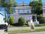 LOCATION, LOCATION, LOCATION !! High Visibility, High Traffic, Strong Demographics!!! Located directly across from the Long Island Railroad, this converted mixed-use home with two-car separate garage would be very suitable for your very own business. Formally run as a Learning Center, this unique office space has endless possibilities.  Features include an Entry Hall, a reception room, 2 other rooms on the main level and a 1/2 bath. Upstairs has two separate rooms, a full bath with shower. There is plenty of storage including a pull-down finished attic with plenty of natural light.  The basement is finished with utility room, plenty of storage with access to back yard (Bilko doors). Also features a 1/2 bath.  The outside has a Handicapped ramp for easy access. Fire Retardant and Soundproof! Huge, Attic with plenty of light and storage. Many permitted uses listed in the town of N. Hempstead.