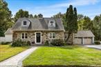 Charming stone and stucco Cape Cod located in the Mortgage Hill section of Peekskill. Nicely proportioned rooms include a spacious living room with stone fireplace (wood burning insert), formal dining room, former screened porch now enclosed as a 1st floor den, office/exercise space, kitchen and powder room. The second floor features 2 large bedrooms and a full bathroom. The unfinished lower level offers plenty of storage, utilities and laundry. The large level private fenced yard features a spacious area for seasonal entertaining, family barbecues, a fire-pit and more. There is an underground canine fence. Close to all Peekskill has to offer. Minutes to the train and waterfront.