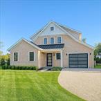 Nothing beats new constructionâ€”except one with water views! Built in 2025 and located just over a mile from the vibrant Village of Westhampton Beach, this brand-new 4, 300+/- square-foot residence is set on a shy 0.27-acre lot with stunning views of Beaver Dam Creek and adjacent preserved land held by the Peconic Land Trust.Thoughtfully designed for both comfort and elegance, the home offers five en-suite bedrooms, including first and second-floor primary suites, five full bathrooms, and two half baths across three light-filled levels. 10-foot ceilings on the main level and 9-foot ceilings on both the lower level and second-floor bedrooms enhance the sense of space throughout. Oversized Marvin windows and sliding doors with Southern exposure flood the interior with natural light, while a gas fireplace creates a cozy focal point in the living room. Wide-plank hardwood floors flow throughout the home, enhancing the modern yet timeless aesthetic.The custom chef&rsquo;s kitchen by Molto Imports features Italian cabinetry, quartzite waterfall island, emtek hardware, double sinks and dishwashers, XO wine refrigeration, a 48-inch six-burner Thermador stove, and a matching 48-inch French door Thermador refrigerator, making it as functional as it is striking. The home is also wired for a sound system indoors and out, elevating everyday living and entertaining.Upstairs, two bedrooms open to private balconies with water views and elegant mahogany decking. Three of the en-suite bathroomsâ€”including the main level and second-floor primary suites, as well as the lower-level finished bedroomâ€”feature radiant floor heating for added comfort.The fully finished lower level includes a legal en-suite bedroom, expansive living space, powder room, and plumbing in place for a second laundry area.Outside, enjoy the heated 16&rsquo; x 32&rsquo; gunite saltwater pool, surrounded by professional landscaping and a 286-square-foot covered rear patio perfect for outdoor living. Additional highlights include an attached one-car garage and proximity to the Beaver Dam Boat Basin and Marina, where dock slips are available by lottery for vessels up to 25 feet.A rare offering that blends modern luxury, thoughtful craftsmanship, and an enviable coastal settingâ€”this is Hamptons living at its finest. Final Certificate of Occupancy in place.