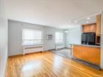 *Housing Choice Vouchers Welcome*The garage and driveway are available for rent. (in-garage washer/dryer.)The unit offers 2bedroom with 1bathroom, a Living room, semi semi-open style kitchen with a dining area. The bus stop Q15A is just around the street corner. It goes to downtown Flushing Main Street in about 15-20 minutes. All Info Deemed Accurate However Should Be Independently Verified By the Tenant.
