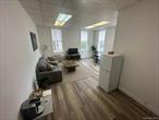 400 +/- Sq Ft of large open updated office space with tall ceilings on 2nd floor with lots of natural window lighting.Seconds from the LIRR with ample parking.