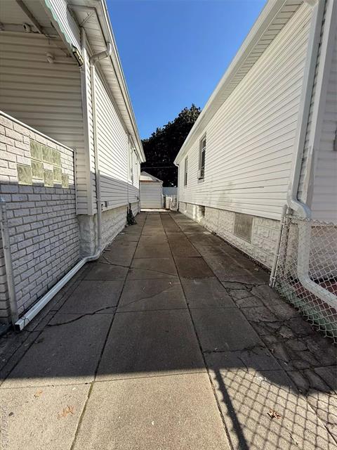 Side of Structure