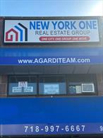 Commercial space in a busy area! Approx. 750 sq ft. Fully furnished with office chairs, desks, table, tv. Half bath. Features a rooftop deck with table & chairs.