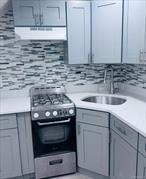 Fully Renovated one Bedroom, one Bathroom, Livingroom, Kitchen . 2 block from subway , closed to Manhattan , supermarket , school, Hospital etc. rent $2600 + utilities .