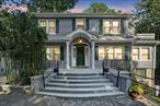 Welcome to this beautifully updated and spacious home situated within walking distance to Scarsdale Village, train, shops and restaurants. Located on a lovely tree-lined street in the highly sought-after Scarsdale PO. This pristine Colonial offers ideal blend of comfort, convenience and charm. The main level features a large living room with coffered ceilings, stained glass windows and a brick fireplace, formal dining room, family room, an office and a large modern kitchen with a breakfast nook and powder room. The second floor is comprised of a primary bedroom with ensuite bathroom and two additional bedrooms with a full bathroom.   The lower level has laundry and lots of storage. 2 car garage. Enjoy suburban living living with close proximity to all, an ideal commuters dream!
