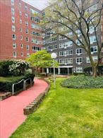 Welcome to this beautiful penthouse studio cooperative unit facing the NYC skyline. Large windows provide breathtaking views of the NYC skyline, brilliant sunsets, fall foliage and spring blossoms. Perfect for a single person or couple looking to invest in home ownership. Central to major highways, JFK and LGA airports, subway and bus systems. Walking distance to the park and neighborhood amenities. Building amenities include doorman, garbage disposal, in-house laundromat, in-house storage and parking for an additional fee. Coop allows subleasing.