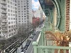 Paris in New York! Absolutely cute Cherokee apartment! Two queen bedrooms, Windowed Kitchen with full size appliances includes a dishwasher. Located on a great tree lined street kissing John Jay Park. Balcony off one of the bedrooms. Wood floors throughout and windowed bathroom so this apartment is truly in good condition and ready for you to move right in. Laundry in bldg. Sunny apartment