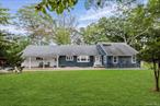 Huge 4 Br 3 Baths Ranch house with water view, Big kitchen, Living room with wood burning fire place, Gas Heated, Large finished basement with outside eneterance, possible mother daughter set up with propre permits.More than an acre land , update electric 200amp, Backside big deck perfect for parties
