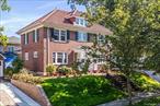 This elegant 1930 Center Hall Colonial spans 2, 855 sq. ft. on a generous 7, 000 sq. ft. lot, offering timeless charm and modern comfort. The home features 3 bedrooms and 2.5 baths, including a luxurious primary bedroom with an en-suite bath and dual walk-in closets. Living, dining, study, and center hall areas showcase hardwood floors, crown molding, marble accents, and abundant natural light, while the kitchen includes a sunlit breakfast nook overlooking the backyard. A finished basement provides flexible space, and the fenced yard with mature trees offers privacy, room for a pool, and an attached garage. A standing attic presents opportunities for future expansion. Ideally located near Bowne Park, this meticulously maintained 2.5-story single-family home combines suburban tranquility with convenient access to local amenitiesâ€”perfect for family living and entertaining.