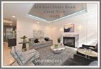 Welcome home to Kings Point House, a truly hidden gem in the heart of the Great Neck Park District. This beautifully renovated one-bedroom Junior 4 apartment has an eastern exposure and offers magnificent water views of Manhasset Bay. Enjoy the views from the stunning courtyard or from your own covered private patio. Move-in ready, the kitchen features stainless steal appliances, stone countertops, gas oven, dishwasher, refrigerator, microwave and tile flooring. The L-shaped living room and dining area offer recessed lighting; with an individual thermostat you control for the perfect temperature. The apartment offers SMART TECHNOLOGY for an easy living experience. Always ready to greet you is a full-time doorman to help with daily loading and unloading and a live-in managing super. The building has a stunning new lobby, two elevators, dual laundry facilities on every floor,  a party room to enjoy, beautiful landscaping and more. The apartment comes with all major utilities included and one dedicated in-door parking space with an electric car charger. As a resident of the Great Neck Park District you will enjoy plenty of upscale amenities, including a sports complex, pool, tennis, parks, concerts, and a variety of classes for both children and adults. Near schools, shopping, restaurants and houses of worship. A rare opportunity you don&rsquo;t want to miss!