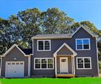 NEW CONSTRUCTION- HOUSE IS BUILT, STILL TIME TO CUSTOMIZE!!! 4 BEDROOMS, 2 1/2 BATHS, FULL UNFINISHED BASEMENT W/8FTCEILINGS AND SEPARATE OUTSIDE ENTRANCE. BEAUTIFUL EAT IN KITCHEN GREAT FOR ENTERTAINING. FABULOUS OPEN FLOOR PLAN, FORMAL DINING ROOM AND A LARGE LIVING ROOM. OAK FLOORING FIRST FLOOR & UPSTAIRS LANDING, OAK TREDS & RAILING ON STAIRCASE / HIGH HATS ON 1ST FLOOR / APPLIANCES CREDIT / 200 AMP / 2 ZONE HEAT AND CENTRAL AIR / HERS CERTIFIED. TAXES LISTED ARE ON LAND ONLY. FINAL TAXES WILL BE DETERMINED WHEN THE HOME IS COMPLETED. THIS MODERN, TRANSITIONAL, COLONIAL WILL NOT LAST!!!! (INTERIOR PHOTOS ARE FROM A DIFFERENT HOME BUT THE SAME MODEL HOUSE)