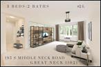 GREAT NECK SOUTH - 3 FULL BEDROOMS with 2 FULL BATHS // Don&rsquo;t miss this opportunity to live in a sprawling 1350+ square foot renovated MOVE-In Ready co-op apartment // Just like everyone requests - no work necessary // Feels more like a ranch home than an apartment, this Sunny space is rear facing with stunning park-like views // South + East Exposures // First time on the market in decades!! // Kitchen has a Window for Venting + Newly Installed Appliances // Many Deep Closets // // Both baths are located in the hall with one being situated right by a bedroom, so the whole South side of the unit can be a grand Primary Wing // Another awesome perk is that yes, you can have 2 parking spots!! {very rare in Great Neck} // Upper Backyard area is a lovely place to relax in the sun on a lounge, or play catch with your kids // 2nd Floor location with an Elevator, Laundry + Trash room conveniently on the Floor // The Horizon House has beautifully modern renovated the Entrance Lobby + Residential Floors with new Carpet, Paint + Lighting // No-Step Access thru the Garage // Helpful Super to assist when needed // Great Neck South Middle + High - Saddle Rock Elementary {optional zones} // Library, Parks + Pool Access is a Fabulous Perk // Monthly Only $1649, which includes most expenses // Parking is Indoor {$80/month} or Outdoor {$40/month} // Enjoy the LIRR with Direct Routes to Penn + Grand Central Madison // Turn-Key offering, truly Move-Right In + Enjoy Immediately from day one, Closing Day:)