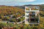 Mountainside Vistas! Tuck into easy, mountain-view living in Southfields. This bright 2-bedroom, 1-bath condo pairs private garage parking and outdoor space with a commuter-friendly location. Enter at street level through a shared vestibule: to the left is your oversized, 30â€™-deep private garageâ€”room for a car plus bikes, skis, and storageâ€”while the rear hall leads to a shared laundry with Speed Queen machines. Up one flight is the unit foyer with space for coats and shoes. Another flight opens to the main living level, where a generous living room with a wood-burning fireplace flows to a balcony framed by wooded hillside views. An efficient kitchen with dinette, two comfortable bedrooms, and a full bath complete the level. A shared stair brings you down one flight to a rear patio nestled against natural rockâ€”perfect for morning coffee or an evening read. The pet-friendly complex (2 total allowable) offers a pool and playground. Youâ€™re 6 minutes to the Harriman Train Station and 44 minutes to the GWB, with shopping options at Woodbury Commons Outlets and miles of hiking and biking trails moments away. Recent updates include: carpeting, hot water heater, plumbing in kitchen & bath, electric baseboards, water lines, outlets, ice maker. Donâ€™t miss the opportunity for Low-maintenance living with the space and storage you need!