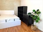 Short Term Furnished Room Rental, Modern Extra Large 300 sq. ft. 1 Block from A-Train, Q41 Bus, Near JFK, shopping and schools
