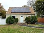 Perfect home for first time home buyers! 4 Bedroom/1 Full Bath Cape house with full unfinished basement. Fully Fenced in back yard, Stainless Steel Appliances, Solar panels are owned and fully paid for! LOW TAXES only $5567.12 and much more! Close to William Floyd Parkway, Sunrise Highway, Schools, Shopping, Smith Point Beach, Parks, No Flood Insurance Needed! Why continue to pay rent when you can own your own home! Priced to Sell Fast! Don&rsquo;t miss out!