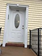 Beautiful 3 bedrooms on a first floor home. Up date kitchen with hardwood floors thru out.